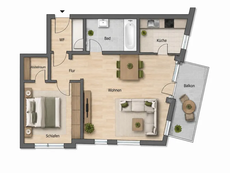 2 Zimmer Wohnung in Pankow — photo 1